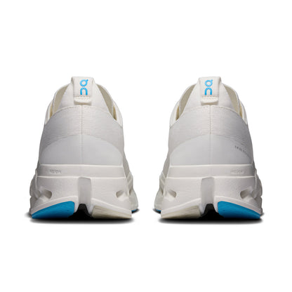 On M Cloudsurfer Max Running Shoes in White Color