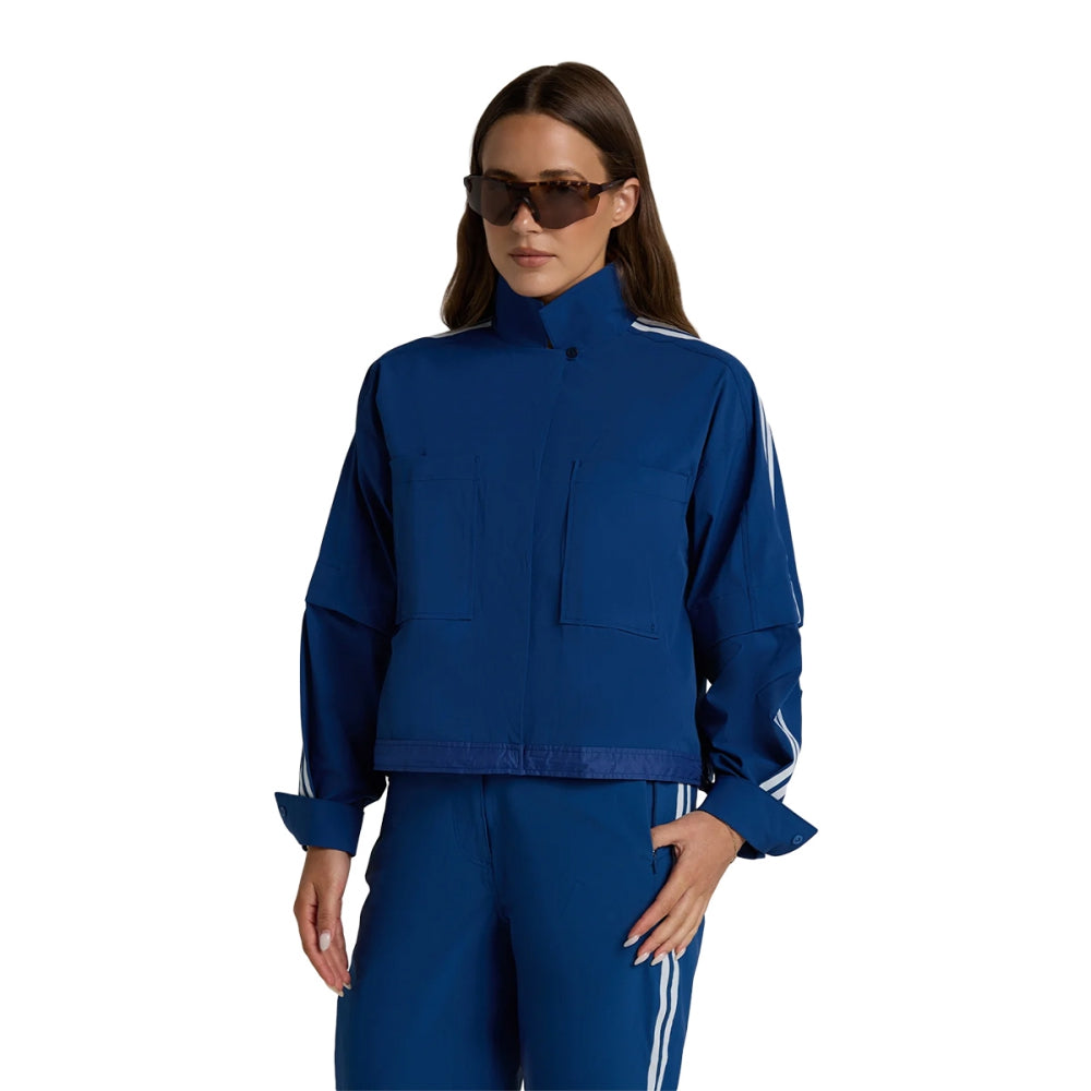 Seniq Dirtpop Trek Jacket Pullover in Blue Color