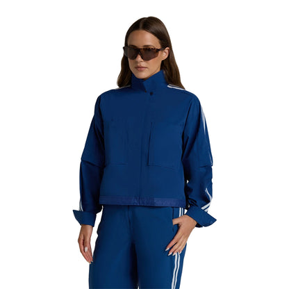 Seniq Dirtpop Trek Jacket Pullover in Blue Color
