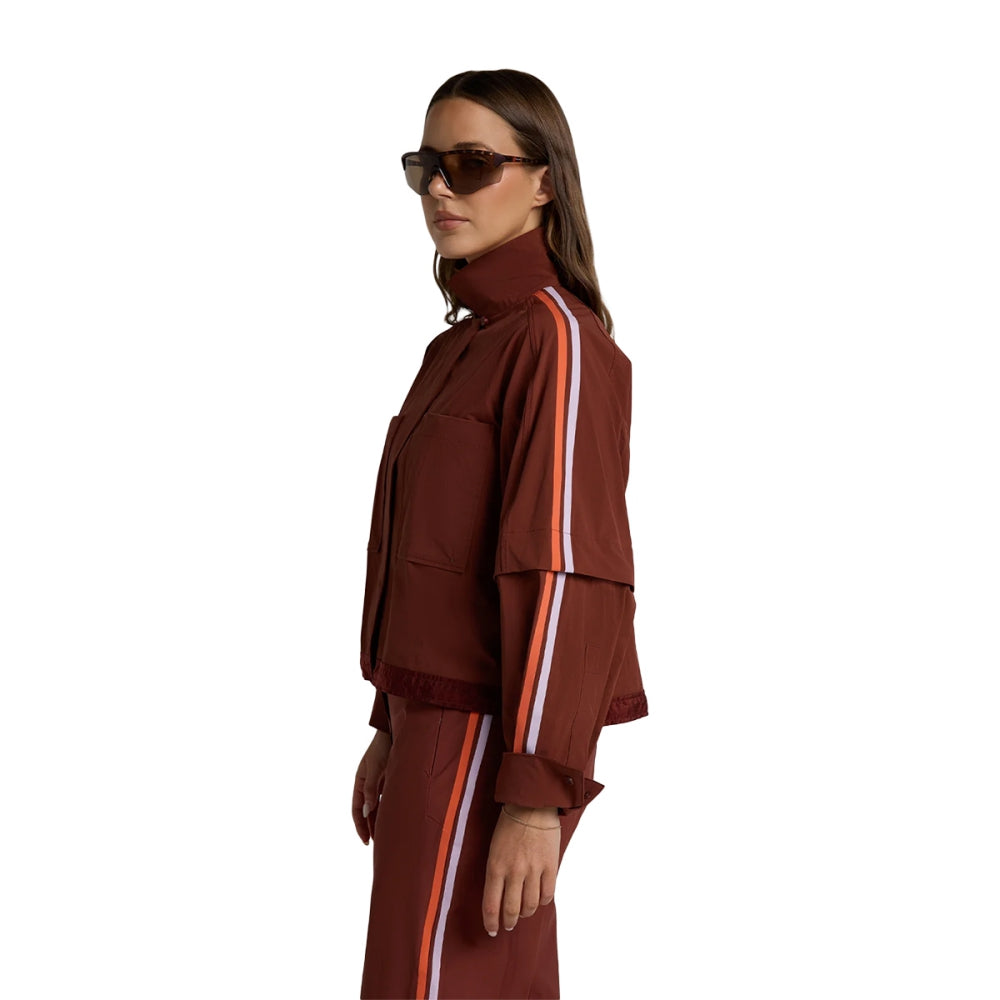 Seniq Dirtpop Trek Jacket Pullover in Red Color