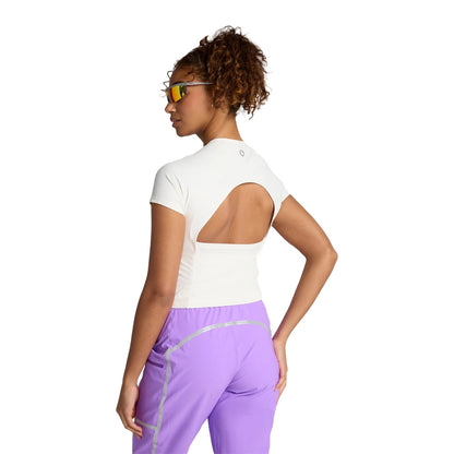 Seniq Oasis UV Protect Short Tops in White Color
