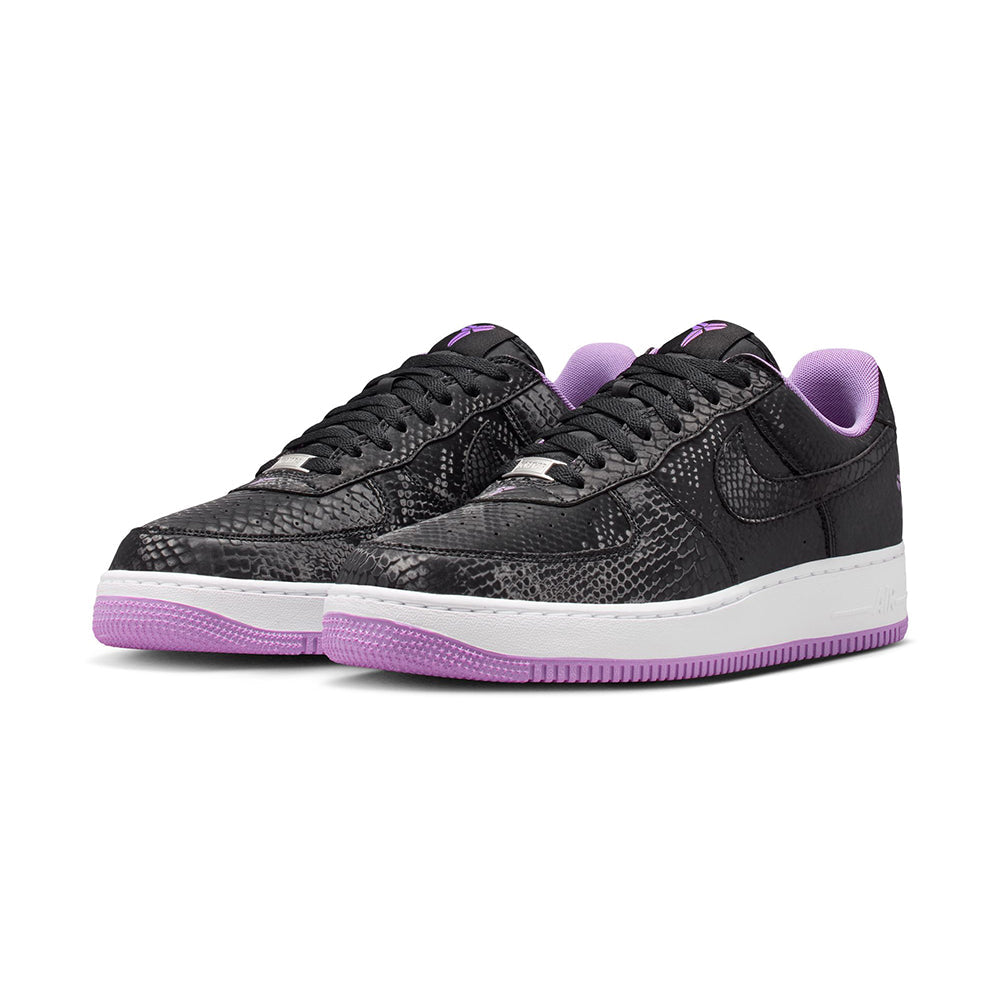 Nike Kobe Air Force 1 Low Sneakers in Black Color