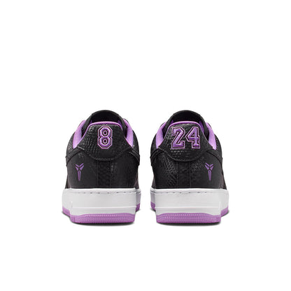 Nike Kobe Air Force 1 Low Sneakers in Black Color
