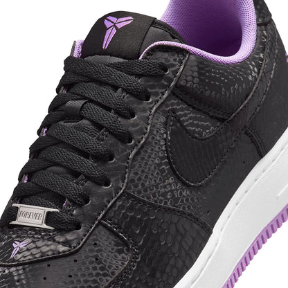 Nike Kobe Air Force 1 Low Sneakers in Black Color
