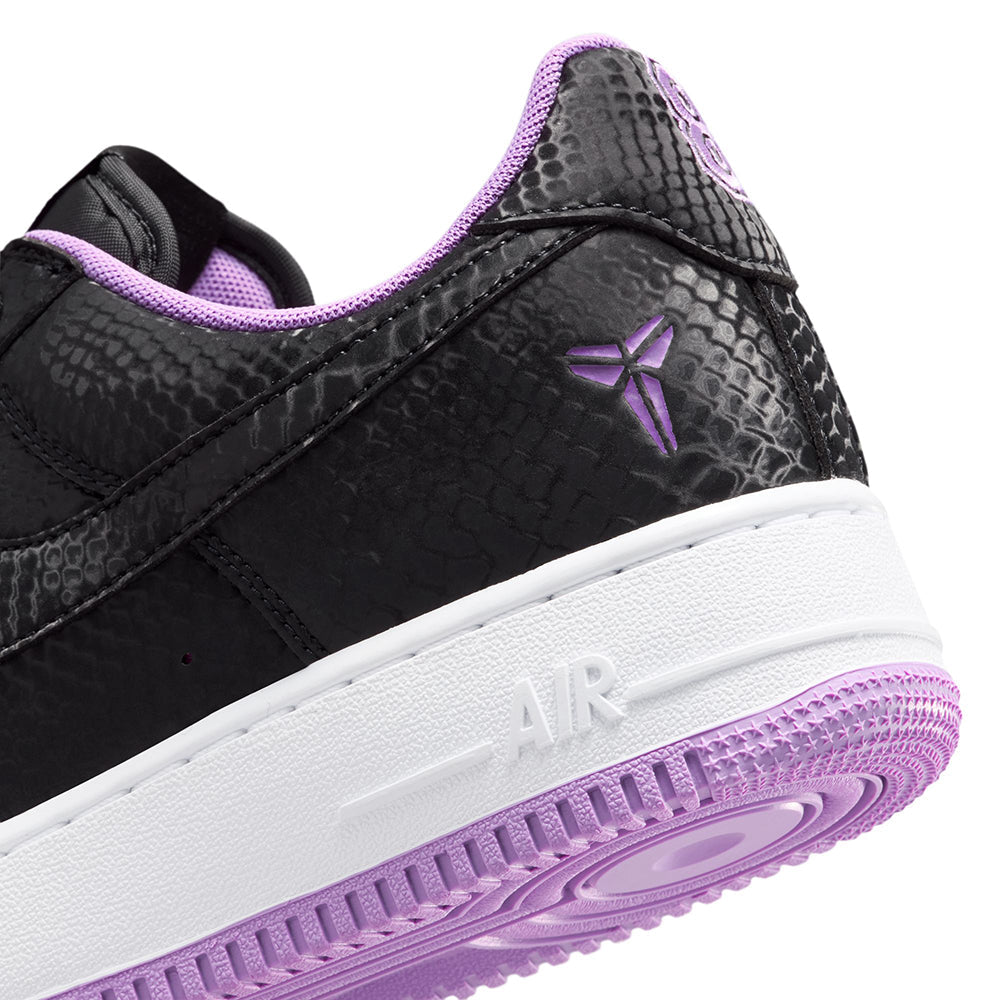 Nike Kobe Air Force 1 Low Sneakers in Black Color
