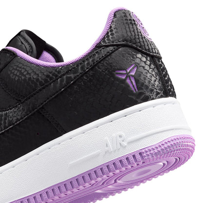 Nike Kobe Air Force 1 Low Sneakers in Black Color