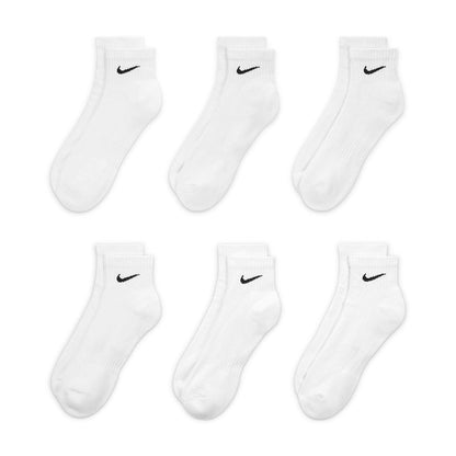 6PK ED CUSHIONED SOCKS | 100-WHITE
