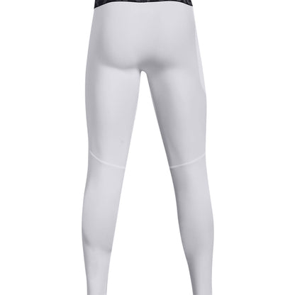 Under Armour Mens Hg Armour Legging Pants in White Color