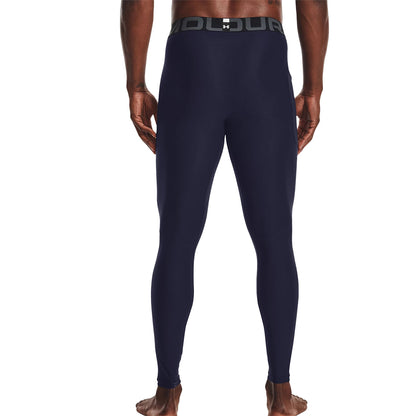Under Armour Mens Hg Armour Legging Pants in Blue Color