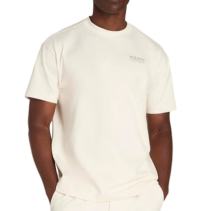 M CLASSIC GRAPHIC TEE | SANDRIFT/R