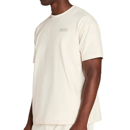 M CLASSIC GRAPHIC TEE | SANDRIFT/R
