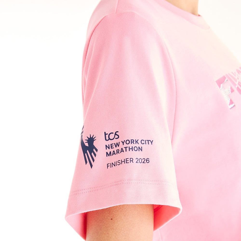 W NYC MARATHON FINISHER | PL1-PINK L