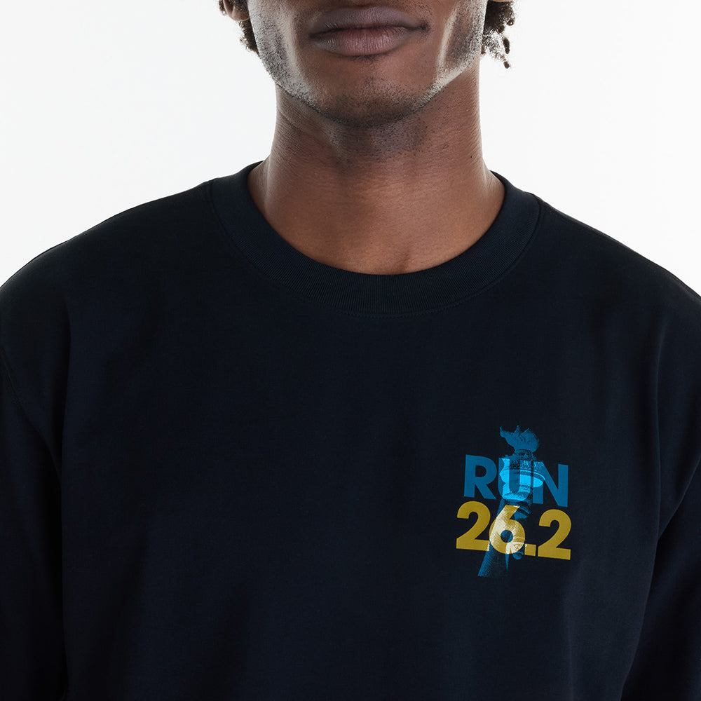 M NYC MARATHON GRAPHIC T | BK-BLACK