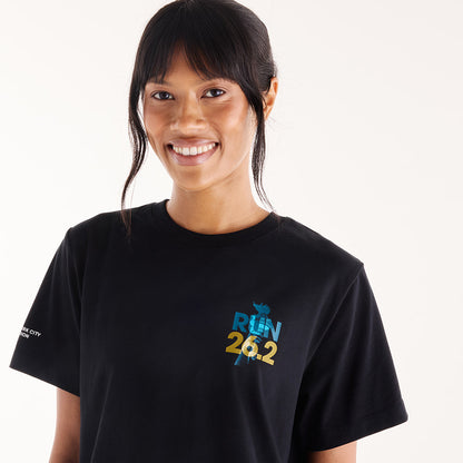 W NYCM GRAPHIC T SHIRT | BK-BLACK