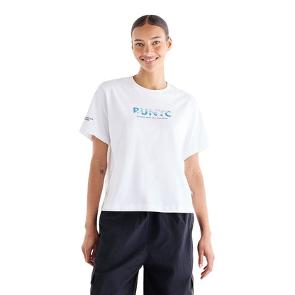 W NYCM GRAPHIC TSHIRT RU | WT-WHITE