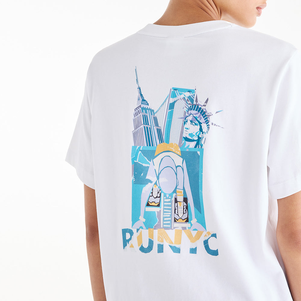 W NYCM GRAPHIC TSHIRT RU | WT-WHITE