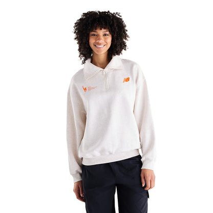 W NYCM TRACKSIDE FLEECE | LIN-LINEN