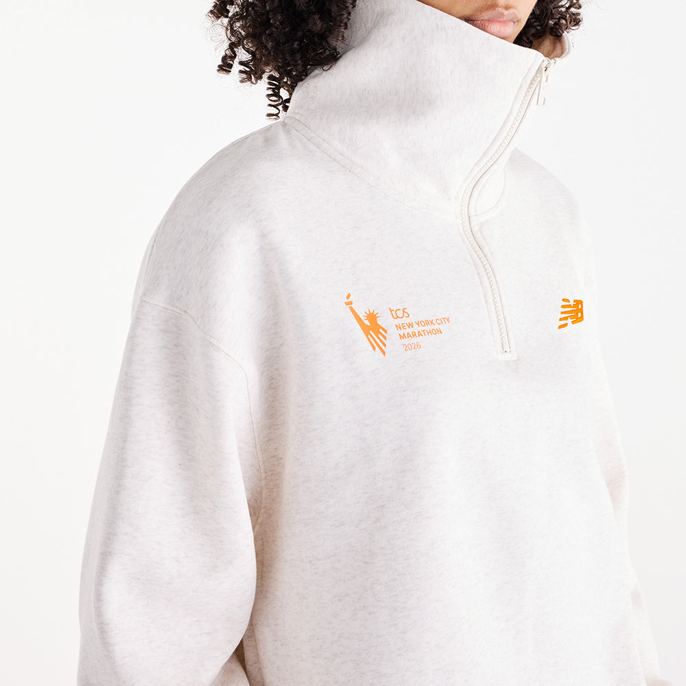 W NYCM TRACKSIDE FLEECE | LIN-LINEN