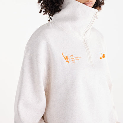 W NYCM TRACKSIDE FLEECE | LIN-LINEN