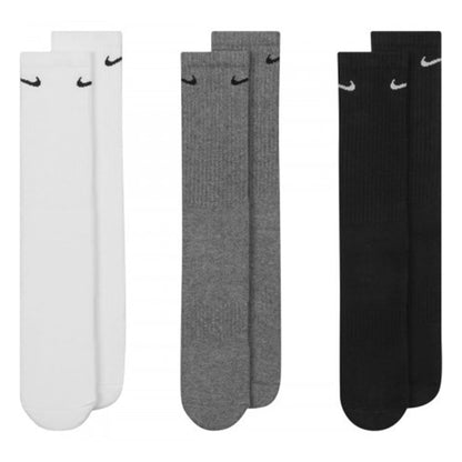 3PK COTTON CUSHION CREW | 964-ASSORT