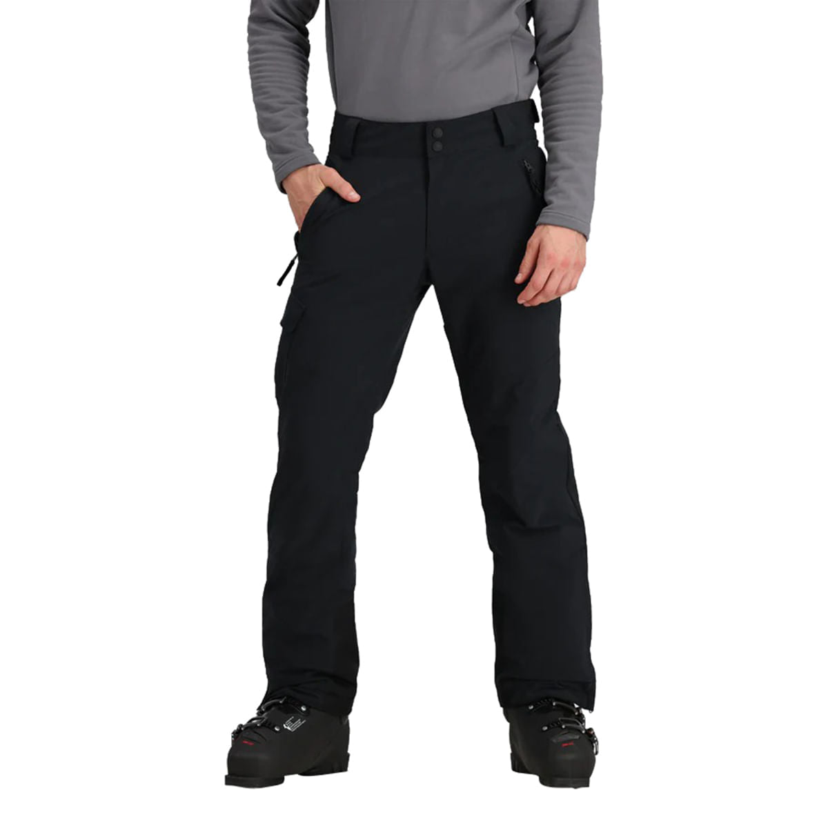 Obermeyer Mens Alpinist Stretch Pant Skiing & Snowboarding Pants in Black Color