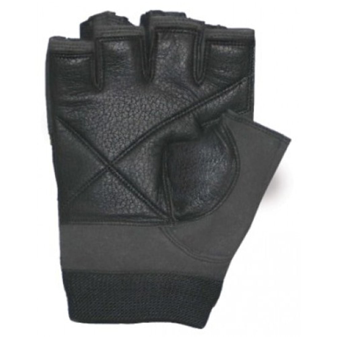 Schiek Sports M/Premium Gel Lefting Gl Strength Training Gloves in Black Color