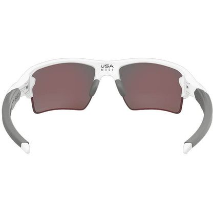 Oakley Mens Flak 2.0 Xl Polishd White Accessories in Blue Color