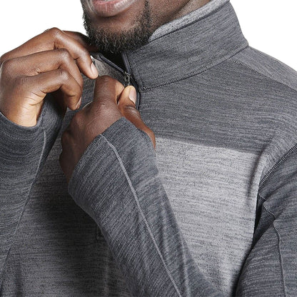 RYZER 1/4 ZIP | BLACK/KOAL