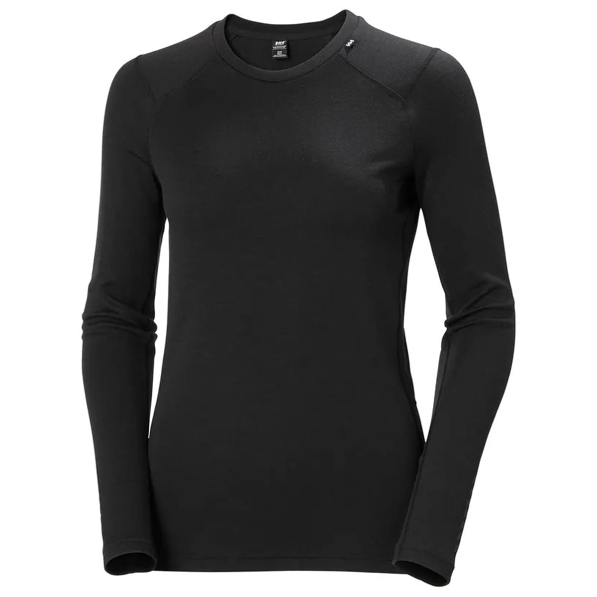 W LIFA MERINO MEDIUM CRE | BLACK