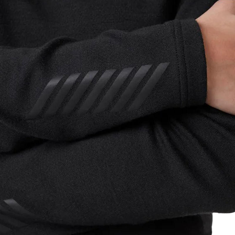 W LIFA MERINO MEDIUM CRE | BLACK