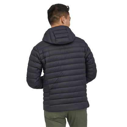 Patagonia Mens Down Sweater Hoody Midlayer in Black Color