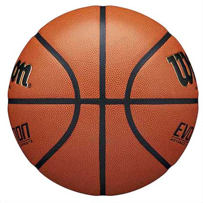 Wilson Unisex Evolution Game Ball Basketballs in Brown Color