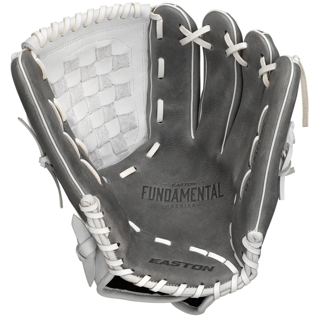 Easton Womens 12.50 Fundamental Fp Softball Gloves in Grey Color