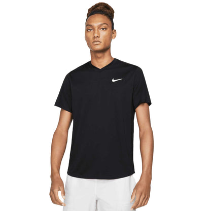 VICTORY VNECK | 010-BLACK