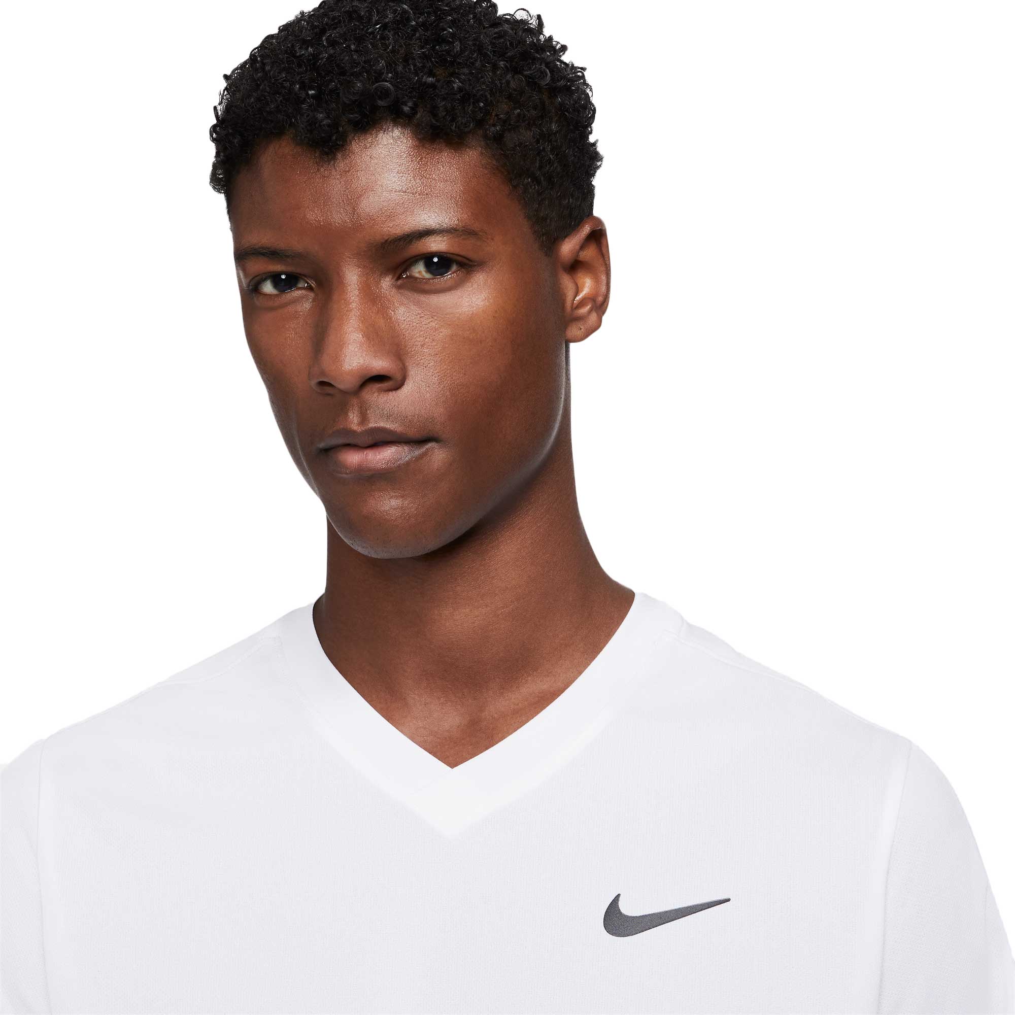 VICTORY VNECK | 100-WHITE