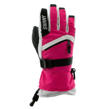 YTH X-OVER GLOVE | MAGENTA/WT