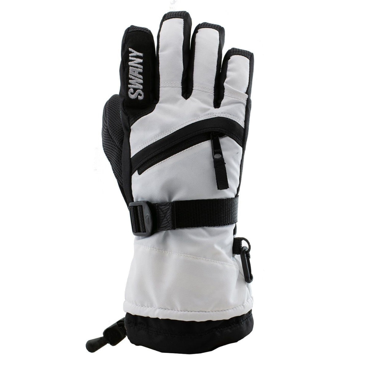 YTH X-OVER GLOVE | WHITE/BLK