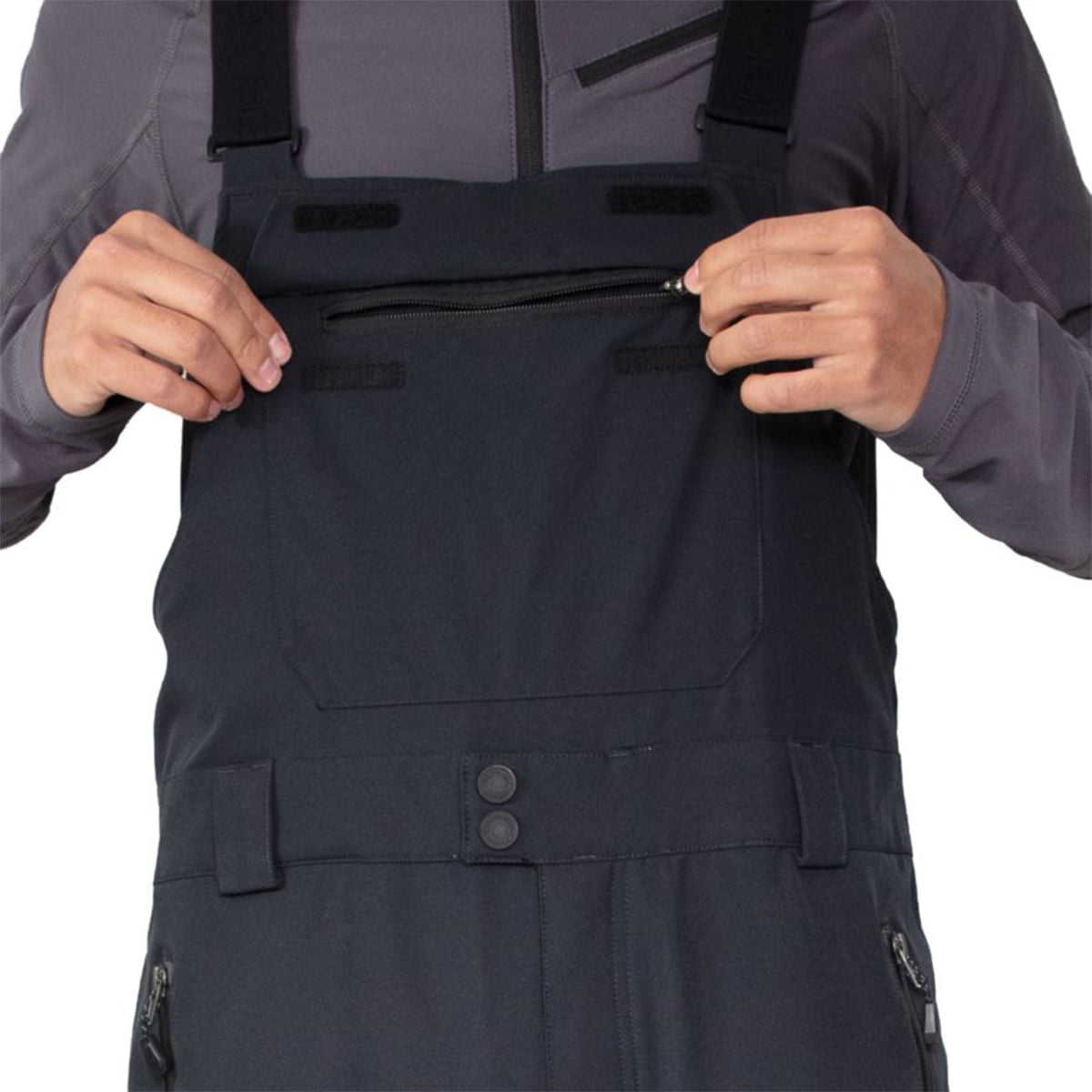 Obermeyer Mens Perseus Bib Pant Skiing & Snowboarding Pants in Black Color