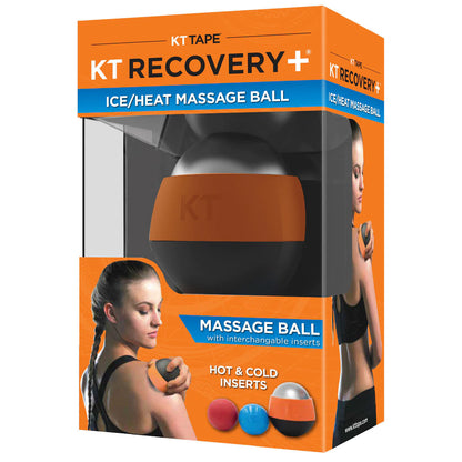 Kt Tape Ice/Heat Massage Ball Fitness Recovery in Black Color
