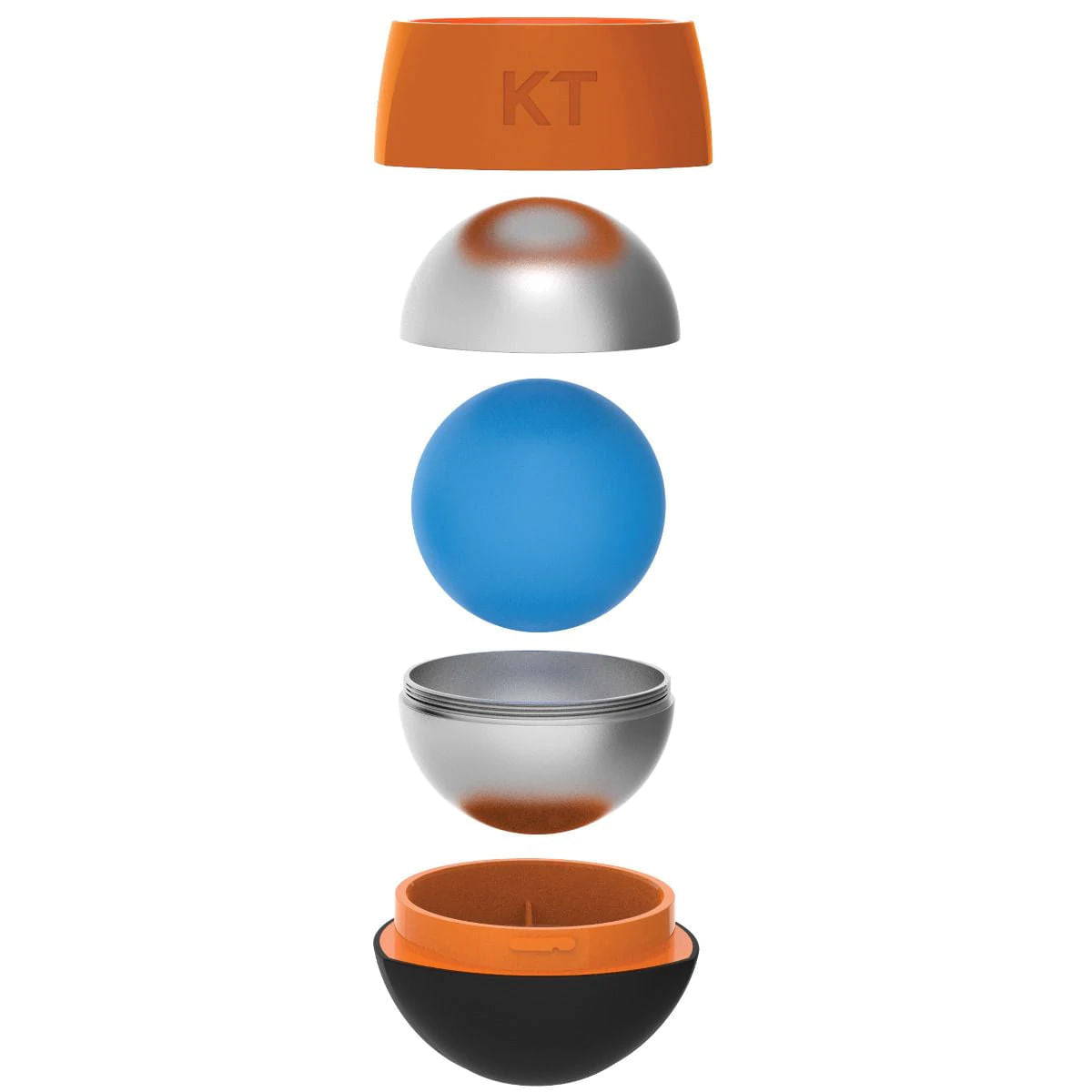 Kt Tape Ice/Heat Massage Ball Fitness Recovery in Black Color