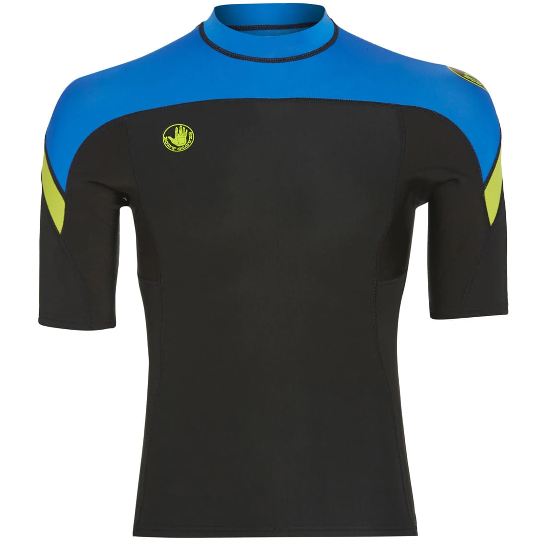 SUPER ROVER S/S TOP | BLUE/LIME