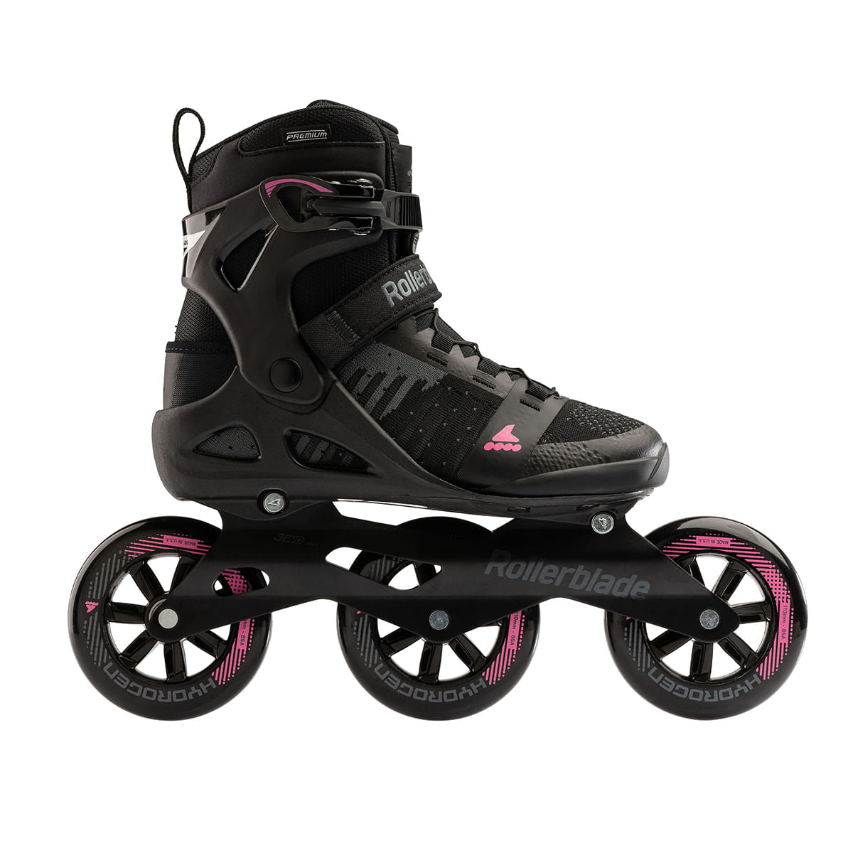 Rollerblade Womens Macroblade 110 3Wd W Inline Skates in Black Color
