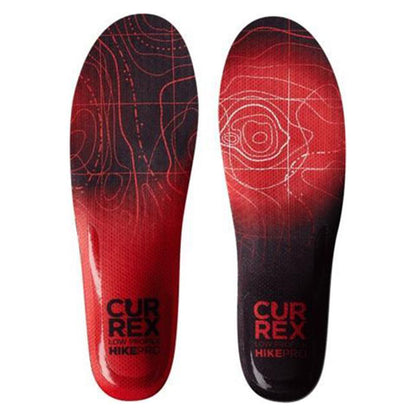 Currex Hikepro Low Insoles in Red Color