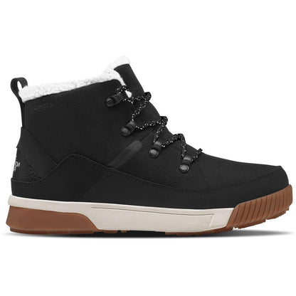 The North Face Womens Sierra Mid Lace Wp Rain Boots in Black Color