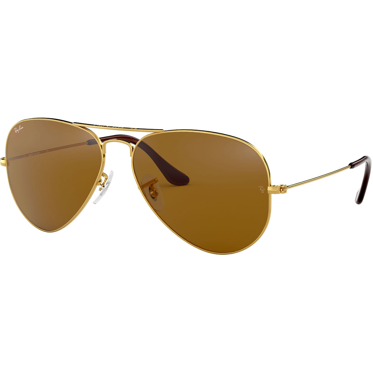 AVIATOR LRG LEGEND GOLD | BRWN PLRZD