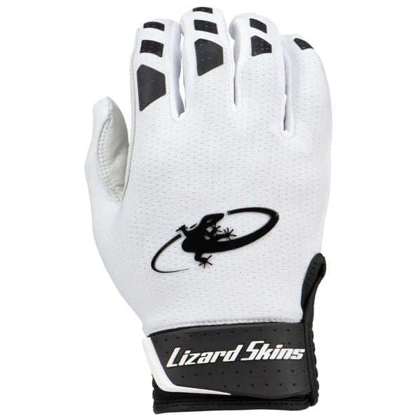 Lizard Skins Unisex Komodo V2 Batting Gloves Batting Gloves in White Color