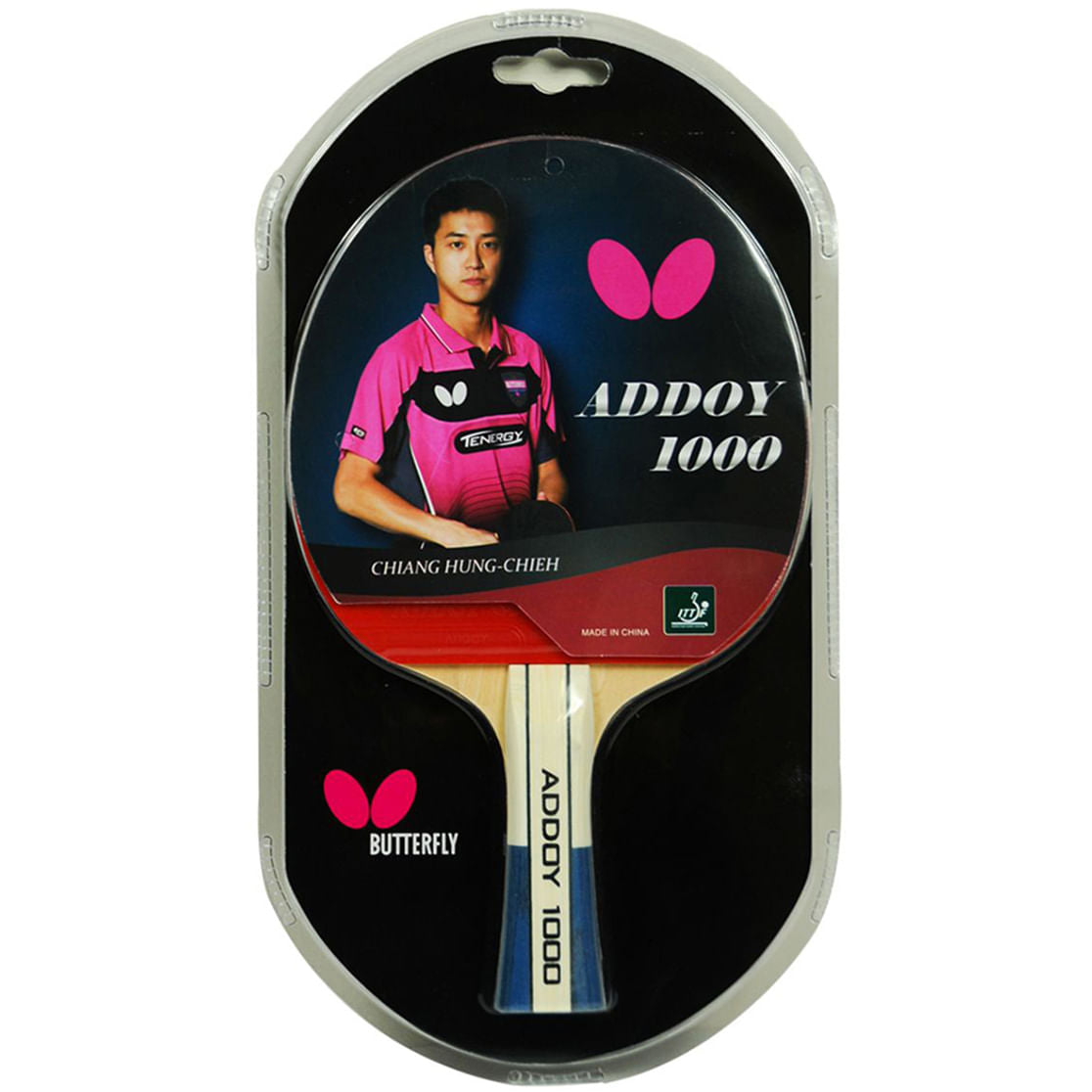 Butterfly Table Tennis Addoy 1000 Table Tennis Racquets in No Color