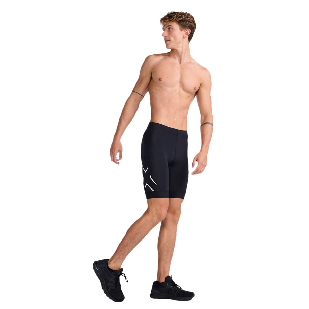 CORE TRI SHORT | BLK/WHT