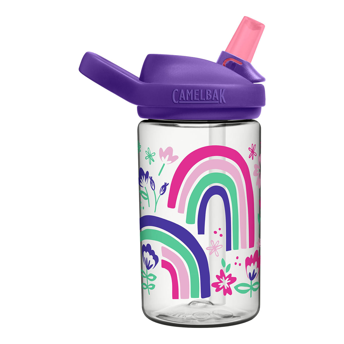 EDDY KIDS 14OZ PLASTIC W | RAINBOW FL