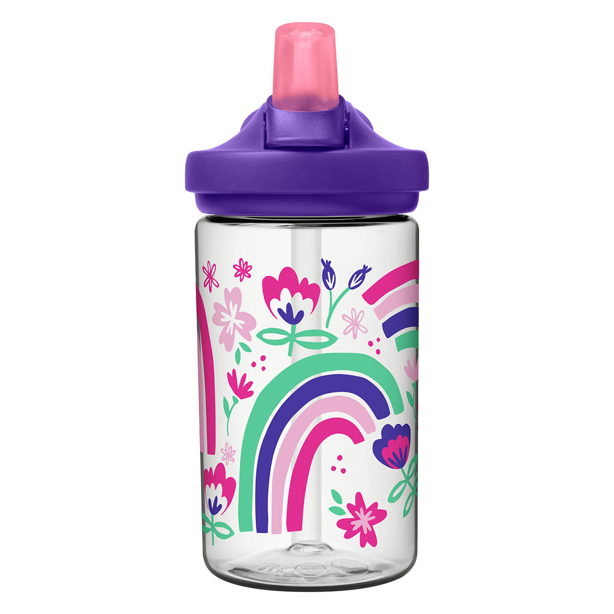 EDDY KIDS 14OZ PLASTIC W | RAINBOW FL